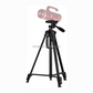 Adjustable Aluminum Tripod Stand 50–280 cm for Camera & Phone with Light, Tripod Stand