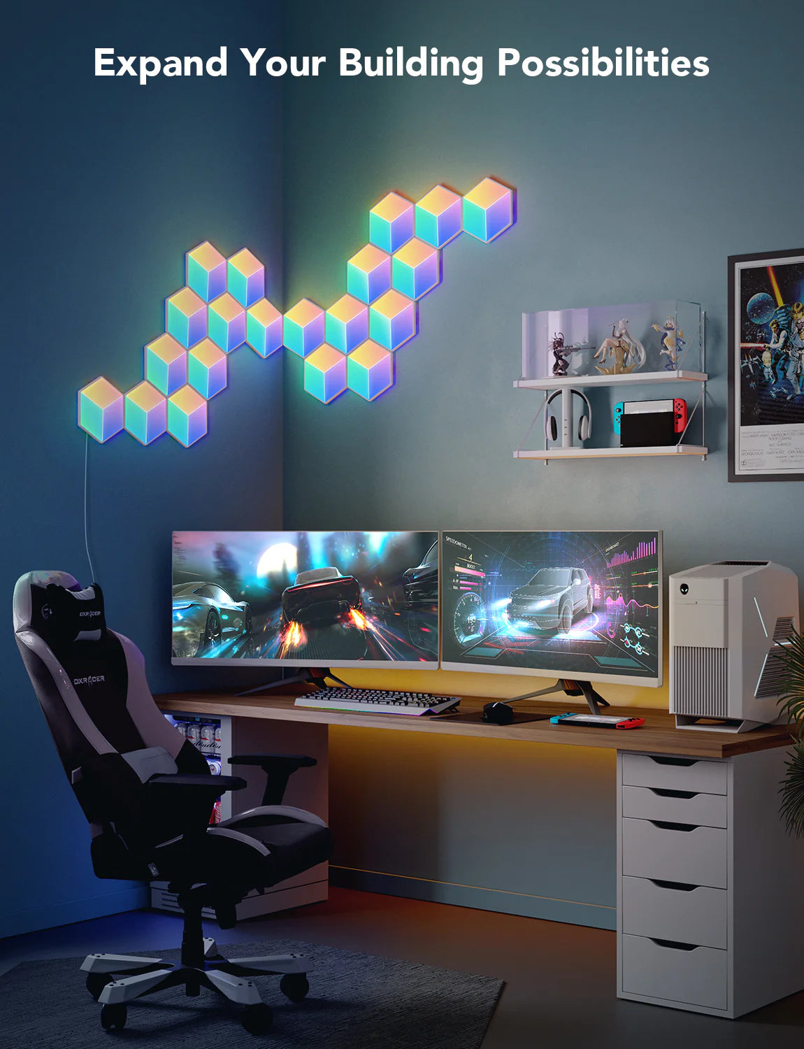 Govee Glide Hexa Pro LED Light Panels