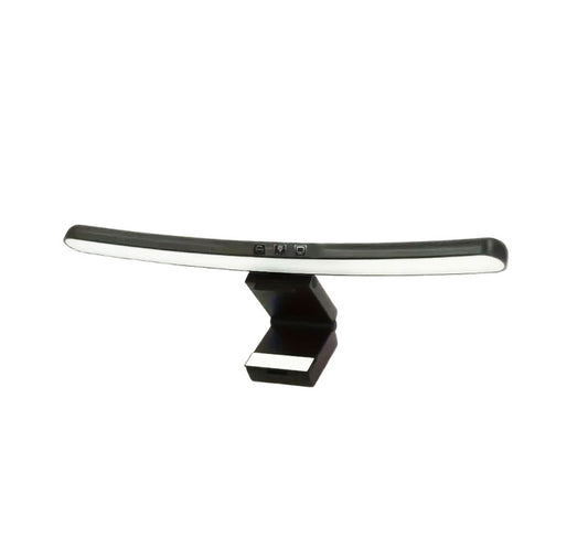 Curved Monitor Light Bar for Curved Screens – Computer Hanging Lamp with 3 Color Temperature Modes, Stepless Dimming & Touch Control for Office and Work Games Corner 