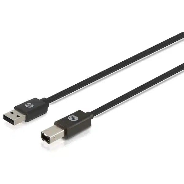 hp HP039GBBLK1.5EU USB-A to USB-B v2.0 Printer Cable 1.5m (Black), ARC07