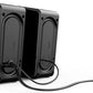 Havit SK202 RGB 2.0 Stereo Electronic Sports Gaming Wired Speakers, Black | HVSPK-SK202-BK
