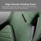 COUGAR Defensor S Gaming Chair Army Green F – PushBack Lumbar Support, 4D Folding Armrests, Magnetic Memory Foam Neck Pillow
