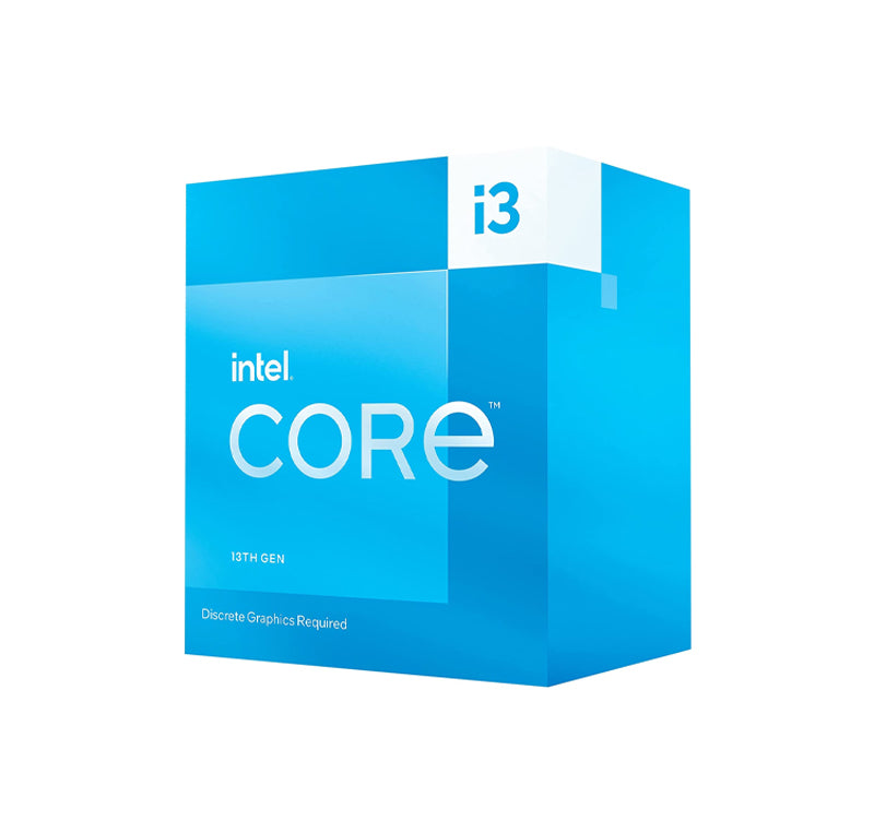 INTEL CORE I3-13100F DESKTOP PROCESSOR 4 CORES (4 P-CORES + 0 E-CORES) 12MB CACHE, UP TO 4.5 GHZ