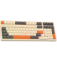 ATTACK SHARK K98 Wireless Mechanical Gaming Keyboard, 100-Key Hot-Swap, Tri-Mode Connectivity, Coiled USB-C Cable, Diamante-Yellow-Gray Edition