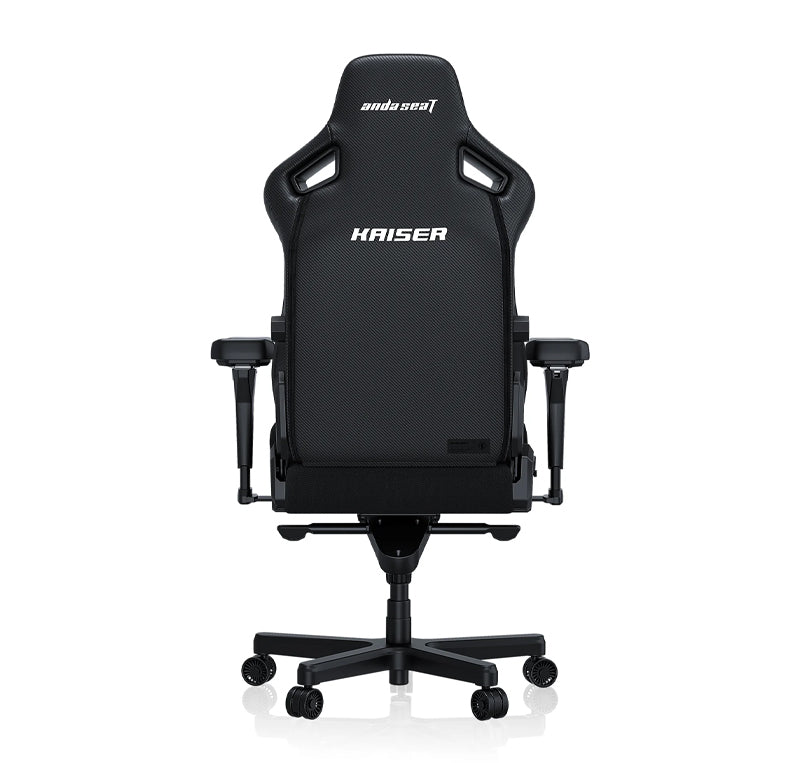 AndaSeat Kaiser 4 Series Premium Gaming Chair XL Size, Linen Fabric, Carbon Black - 181-210cm (80kg-180kg)