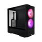 LIAN LI LANCOOL 207 Compact ATX RGB Gaming Computer Case, Airflow Optimized Mesh Panels Tower Chassis w/ 2x140mm ARGB,2x120mm PWM Fans Pre-Installed, USB Type-C Port, Tempered Glass Side Panel (Black)