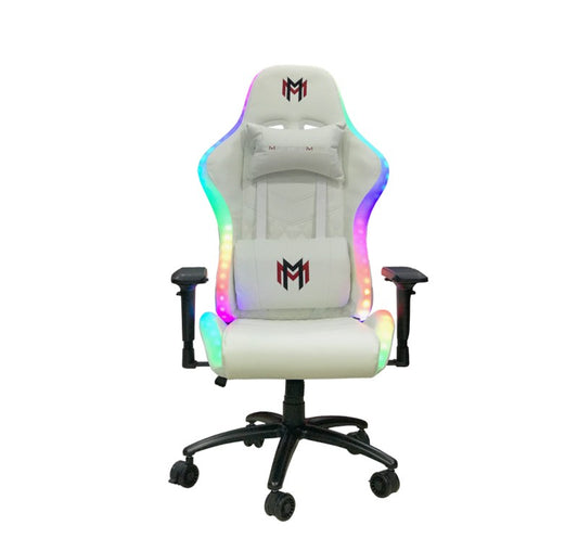 Mastermind gaming chair-M2 RGB-WHITE