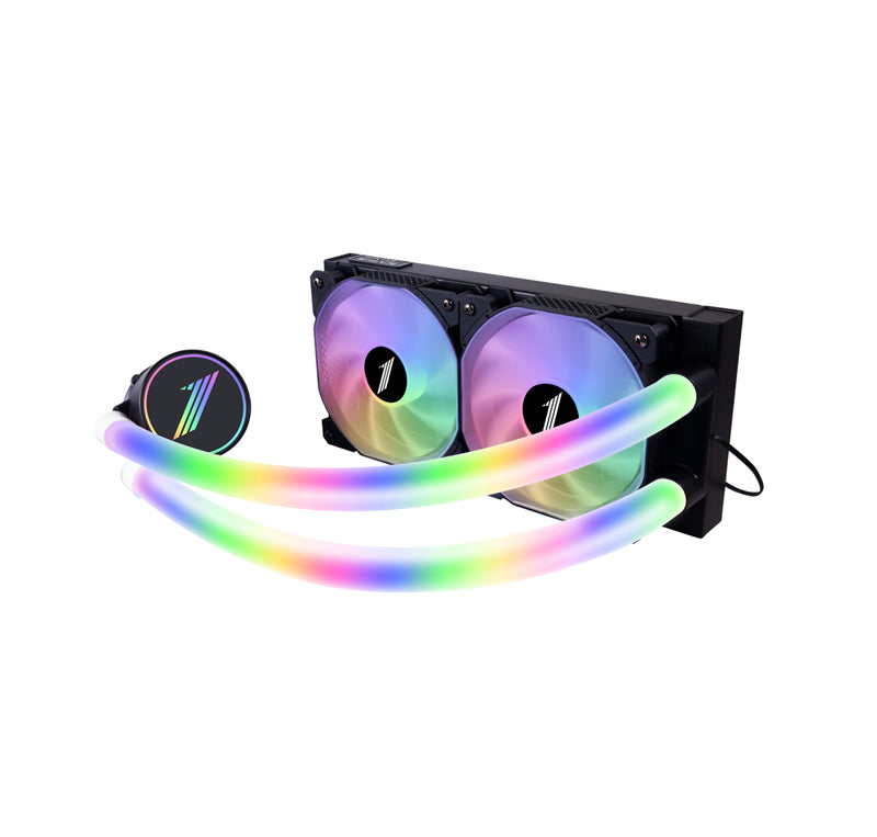 1STPLAYER MOTHRA MT240 RGB AIO LIQUID CPU COOLER; MT360 AIO LIQUID BLACK CPU COOLER