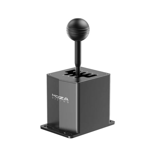 MOZA HGP Shifter MRS039 7+R Manual Gearbox, CNC Aviation-Grade Aluminum, Intelligent Downshift System, PC Sim Racing Peripheral Games Corner 