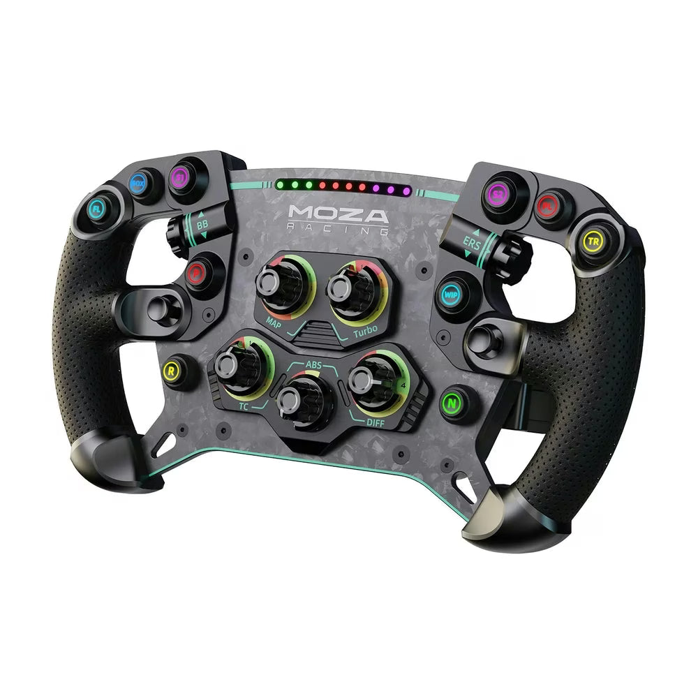 MOZA Racing Pro Sim Bundle: R16 V2 DD Base (16Nm), GS V2P GT Wheel, CRP2 3-Pedal Set & HGP Shifter