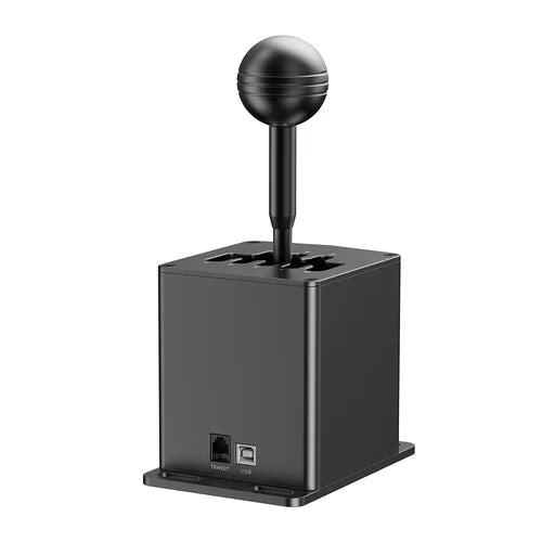MOZA HGP Shifter MRS039 7+R Manual Gearbox, CNC Aviation-Grade Aluminum, Intelligent Downshift System, PC Sim Racing Peripheral