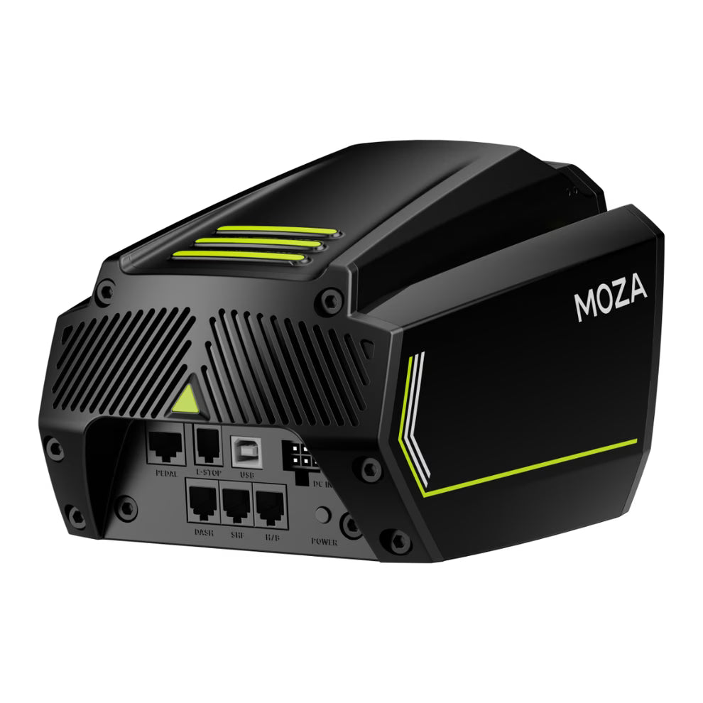 MOZA R16 V2 Direct Drive Wheel Base, 16Nm Peak Torque, 21-Bit Magnetic Encoder, PC Sim Racing, Aviation Grade Aluminum, Black, Professional DD Base | RS084