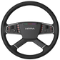 MOZA Racing RS060 TSW Truck Steering Wheel, RGB buttons and LED lights, 400mm Microfiber Leather Rim | RS060