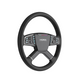 MOZA Racing RS060 TSW Truck Steering Wheel, RGB buttons and LED lights, 400mm Microfiber Leather Rim | RS060