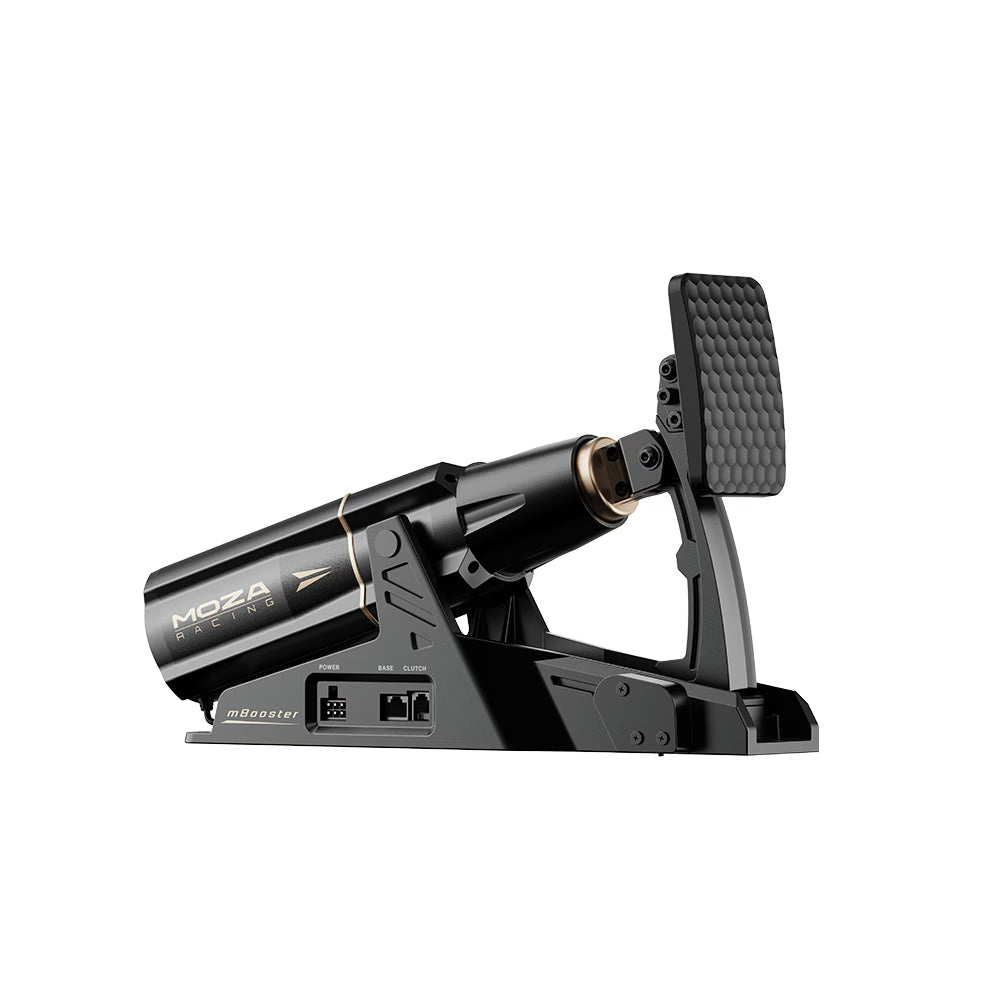 MOZA Racing Ultra Sim Bundle, Lamborghini Essenza SCV12 Wheel, R25 Direct Drive Base (25Nm) & mBooster Active Pedals