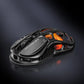 GravaStar Mercury M2 Wireless Gaming Mouse with 26,000 DPI, PAW3395DM Sensor -79g Lightweight Hollowed-Out Design -5 Programmable Buttons -5 Dynamic Lightsync RGB - Transparent Black