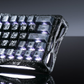 GravaStar Mercury V60 Pro Special Edition Gaming Keyboard, Magnetic Hall Effect Switches, 8kHz Polling, 0.125ms Latency, Aluminum Build, Cyber Frost Black | V60 Pro