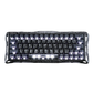 GravaStar Mercury V60 Pro Special Edition Gaming Keyboard, Magnetic Hall Effect Switches, 8kHz Polling, 0.125ms Latency, Aluminum Build, Cyber Frost Black | V60 Pro