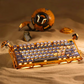 GravaStar Mercury K1 Pro Special Edition 75% Mechanical Keyboard, Battle-Worn Yellow, Tri-Mode Wireless, Aluminum Alloy, Hand-Painted | GS K1 PRO_YLM