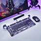 GravaStar Mercury V75 Pro Gaming Keyboard, Special Edition, 75% Layout, Jade Gaming Switch, 8kHz Polling Rate, Semi-Aluminum Construction, Dynamic Rapid Trigger, Iron Purple