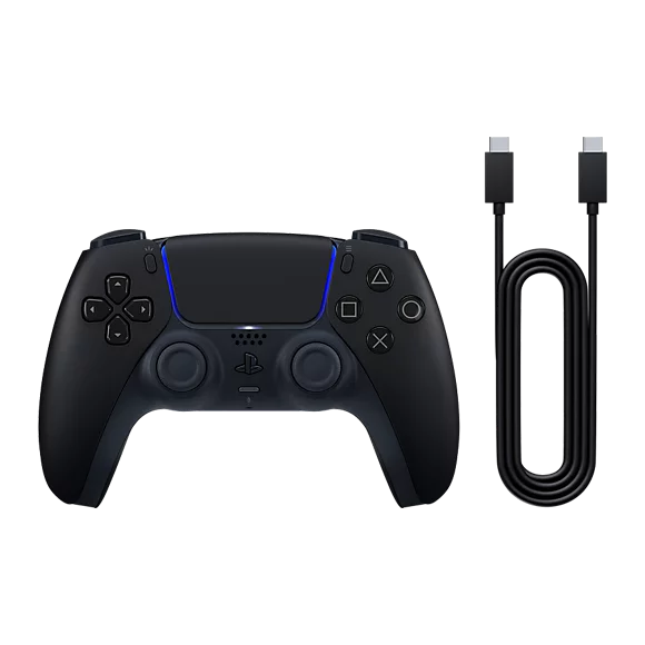 DualSense® Wireless Controller - Midnight Black & USB Cable