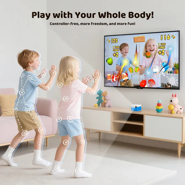 KINHANK Motion X - The Motion Gaming Console for the Whole Family-Red