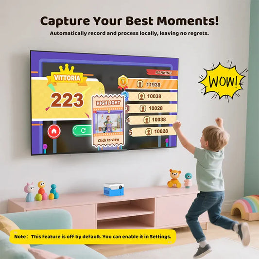 KINHANK Motion X - The Motion Gaming Console for the Whole Family-Blue Games Corner 