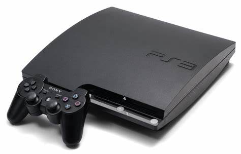 Sony PlayStation 3 Slim 320 GB Charcoal Black Jailbreak  Console( 13 +game) (pre owned)