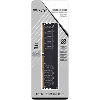 PNY Performance 8GB DDR4 DRAM 3200MHz (PC4-25600) CL22 (Compatible with 2666MHz, 2400MHz or 2133MHz) 1.2V Desktop (DIMM) Computer Memory – MD8GSD43200-TB Games Corner 