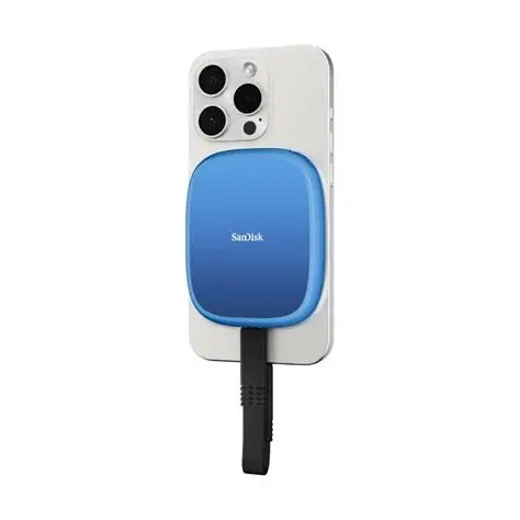 SANDISK 2TB Creator Phone SSD - Up to 1,000 MB/s - Compatible with MagSafe for Your USB-C Smartphone