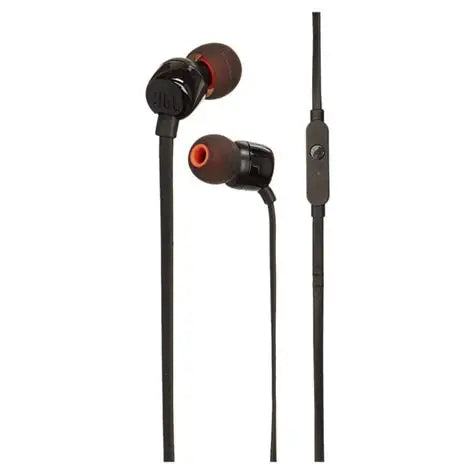 JBL TUNE 110 Wired Earphones,black,LH0031-FL0598679