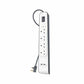 Belkin 4 Way/4 Plug Surge Protection Strip With 2 Meters Cord Length - Heavy Duty Electrical Extension Socket With 2 X 2.4 A Shared USb Ports