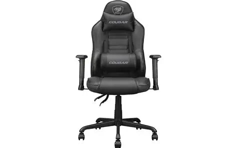 COUGAR Fusion S (PVC Faux Leather, Black) Games Corner 