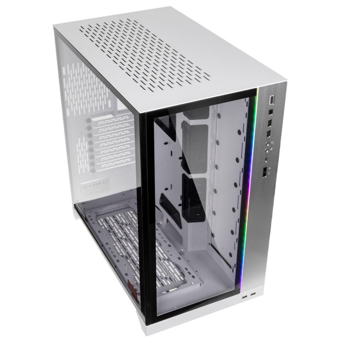 Lian Li O11 Dynamic XL Rog Certified Atx Full Tower Gaming Computer Case - White