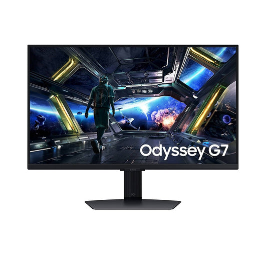 Samsung Odyssey G7 G70D 4K Gaming Monitor, 32 Inch Screen with IPS Panel, 4K Resolution, 3840 x 2160 Pixels, AMD FreeSync Premium, HDR10+, Response Time 1 ms, Refresh Rate 144 Hz, LS32DG702EUXEN