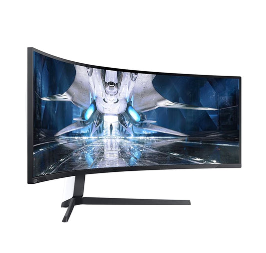 SAMSUNG 49-INCH ODYSSEY NEO G9 CURVED DQHD GAMING MONITOR, RESOLUTION 5120 X 1440, 240HZ REFRESH RATE, 1MS RESPONSE TIME, QUANTUM MATRIX TECHNOLOGY