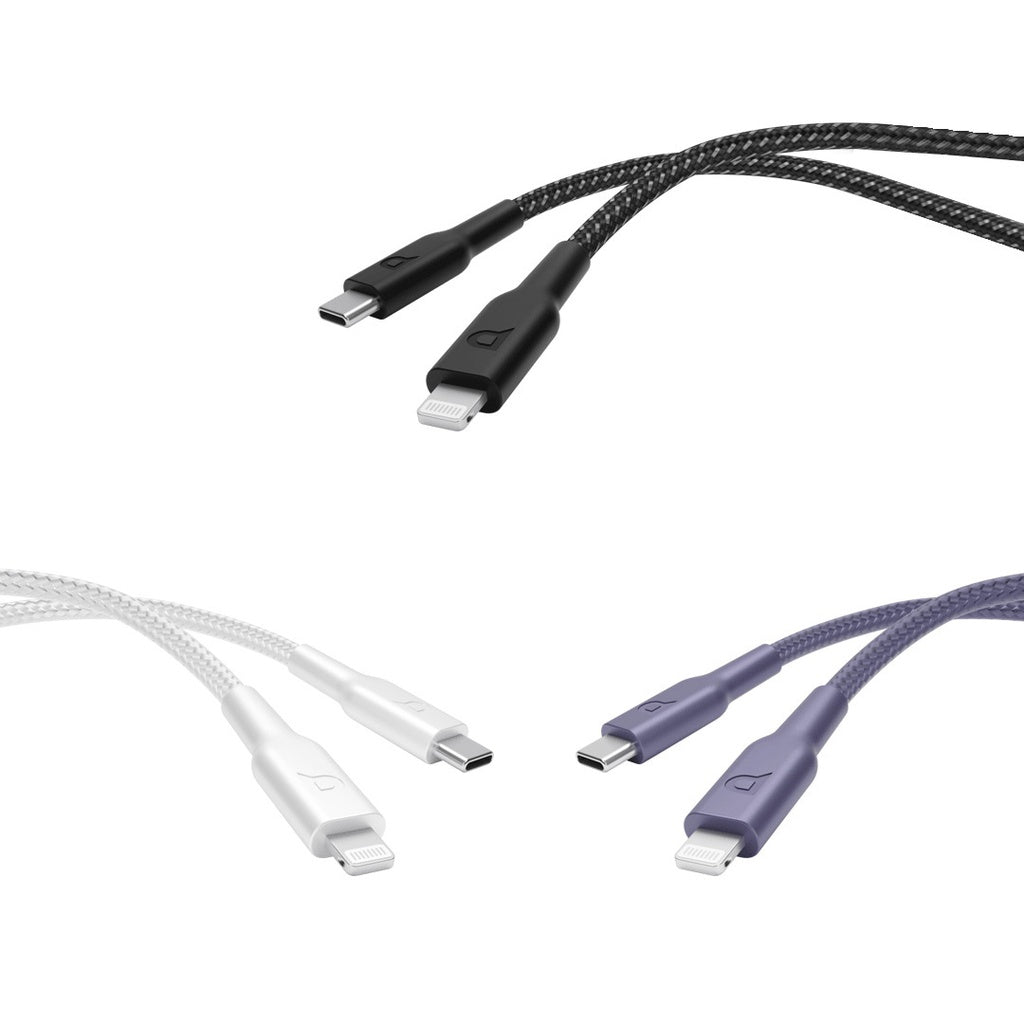 Powerology USB-C Lightning Data and Charge Cable (3m/9.8ft)