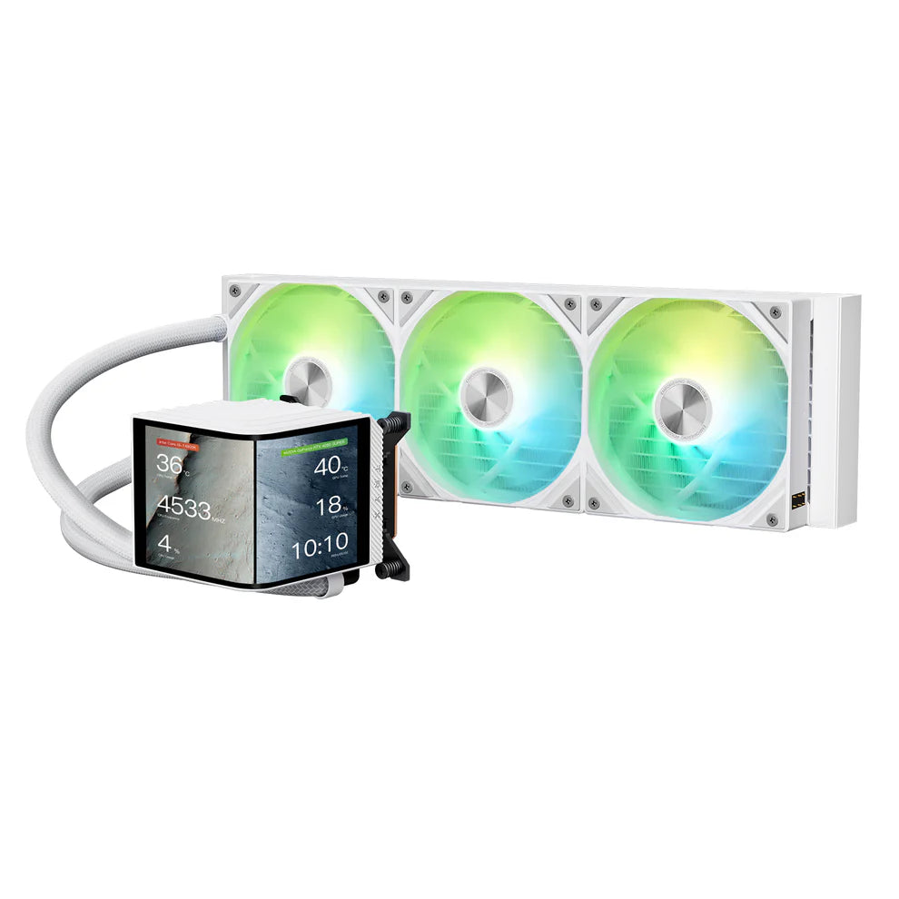 Tryx Panorama ARGB 360 Liquid CPU Cooler, 6.5