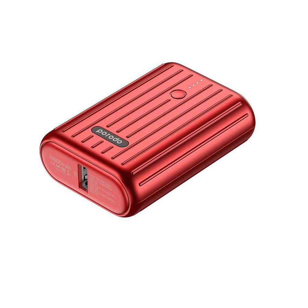 Porodo Brand 10000mAh Ultra-Compact 20W PD & QC Power Bank