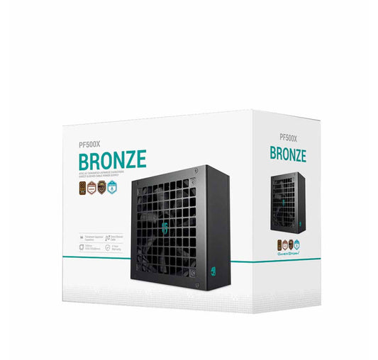 DeepCool PF500X 500W 80 PLUS Bronze ATX Power Supply Games Corner 