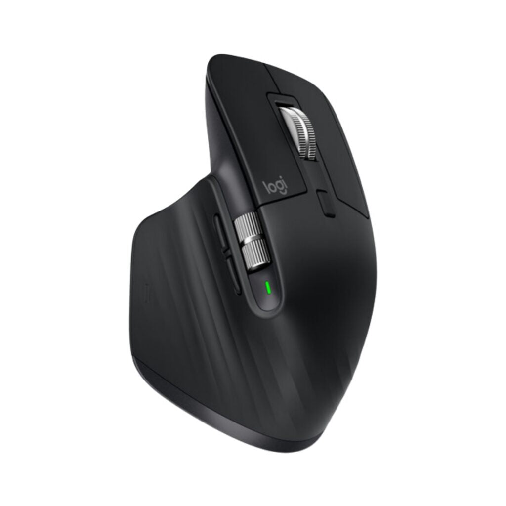 Logitech MX Master 3S - Wireless Performance Mouse with Ultra-fast Scrolling, Ergo, 8K DPI, Track on Glass, Quiet Clicks, USB-C, Bluetooth, Windows, Linux, Chrome - Graphite
