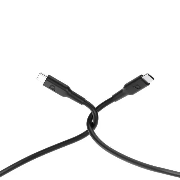 Powerology PVC Type-C to Type-C PD Cable 2M, Fast charge,  PCCPD2BK