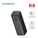 Powerology Onyx 30000mAh Dual USB-C Power Bank