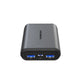 Powerology 10000 mAh PD20w QC 18W 2*USB-A 1*USB-C Port Fast Charging Power Bank - Black