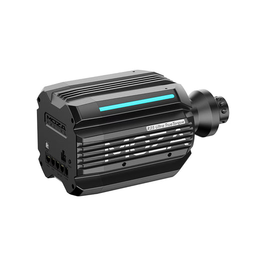 MOZA R25 Ultra True Torque Direct Drive Wheel Base, 25 N·m Peak Torque, 21-bit Magnetic Encoder, PC Sim Racing Base, Dual RGB Light Strips | RS091 Games Corner 