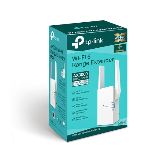 TP-LINK AX3000 Mesh WiFi 6 Extender AX3000