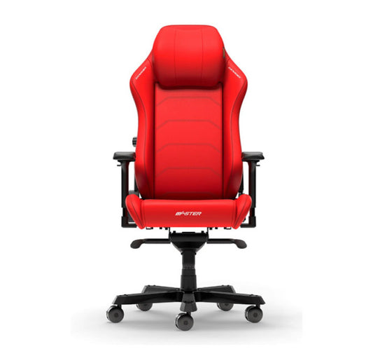 DXRacer Master Series Gaming Chair V2 Leather  Size XL Red-DMC-I238S-R-A3