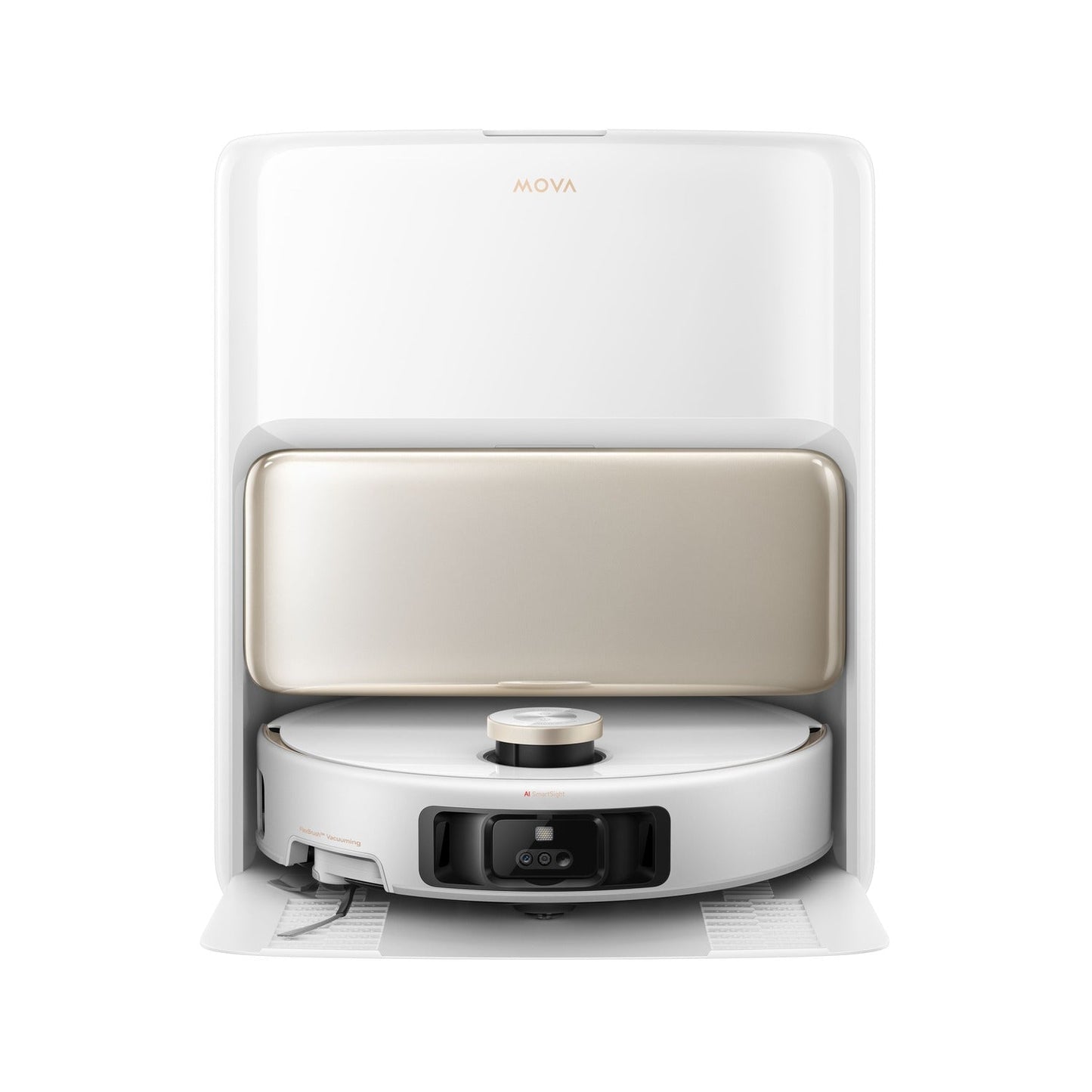 MOVA V50 Ultra Complete Robot Vacuum & Mop, 24,000 Pa Hyper Suction, LiDAR + AI Obstacle Avoidance, Self-Empty & Auto Mop Wash/Dry Dock, 6400 mAh Battery, Smart App & Voice Control | V50-Ultra