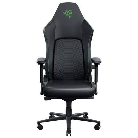 Razer Iskur V2 NewGen Black Green Gaming Chair – Advanced Ergonomics with Adaptive Lumbar System Games Corner 