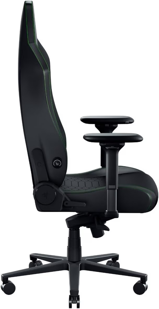 Razer Iskur V2 X NewGen Gaming Chair Black Green with Built-In Lumbar Support 152 Degree Recline Ergonomic Gaming Chair Games Corner 